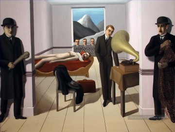 Rene Magritte Painting - El asesino amenazado 1927 René Magritte